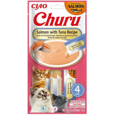 Churu Gato Receita de Salmão e Atum  